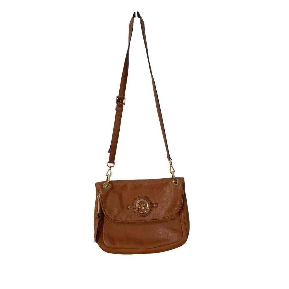 Michael Kors cognac crossbody